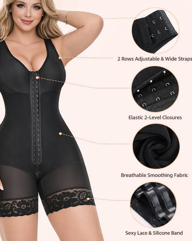 Fajas Colombianas Shapewear – Tummy Control, Butt Lifter, Zipper Crotch, XS–3XL