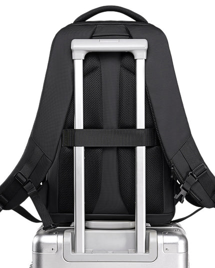 Men's Urban Minimalist Business Backpack – USB Port, 20–35L, Laptop Ready