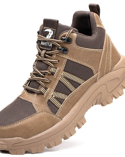 Steel Toe Work Boots for Men and Women, Lightweight & Breathable