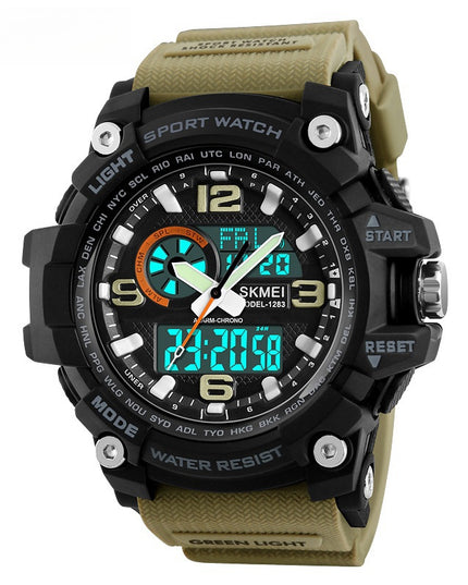 Sports Waterproof Electronic Watch Multifunctional Men