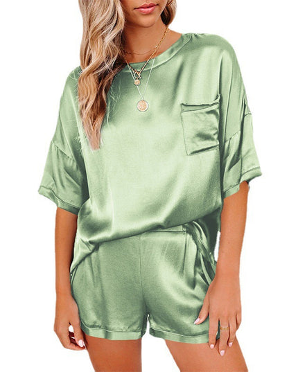 Women's Pajama Set Short Sleeve Sleepwear