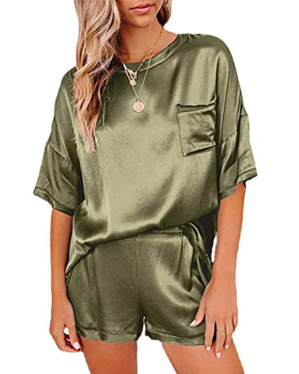 Women's Pajama Set Short Sleeve Sleepwear