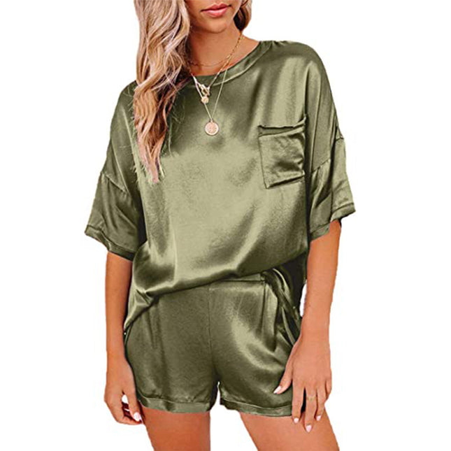 Women's Pajama Set Short Sleeve Sleepwear