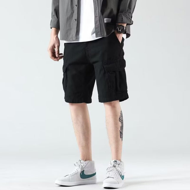 Men's Cargo Overalls Shorts – Relaxed Fit, Summer Ready