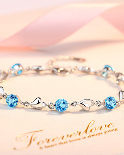 Sterling Silver Floral Bracelet | Mother's Day Gift