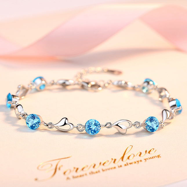 Sterling Silver Floral Bracelet | Mother's Day Gift