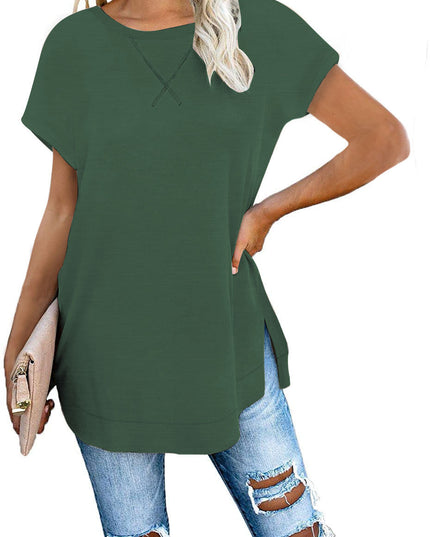 Women's Longline Tunic T-Shirt – 5 Colors, Sizes S–XXL