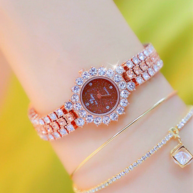 Women's Luxury Quartz Watch & Bracelet Set