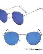 Silver + Blue