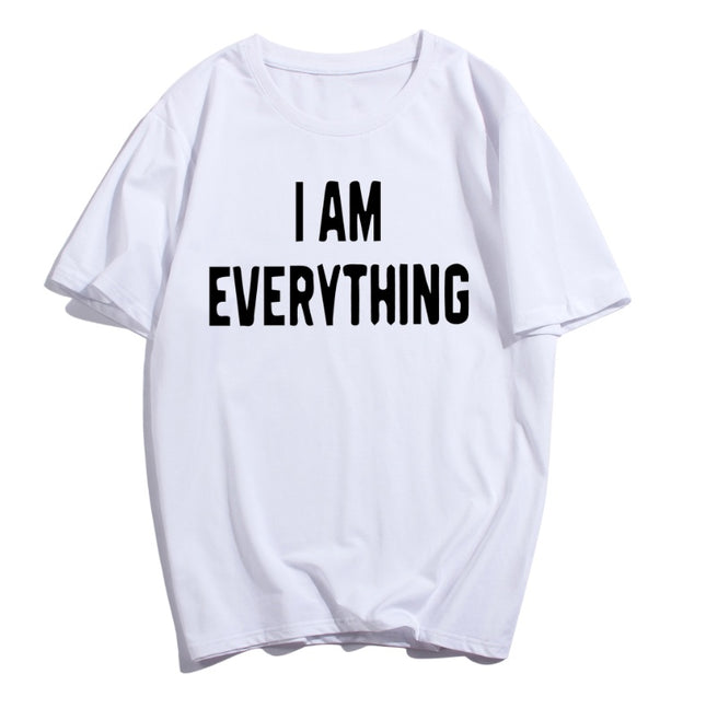 "Everything I Need" Couples Matching T-Shirt – His & Hers, Black or White, Sizes S–3XL