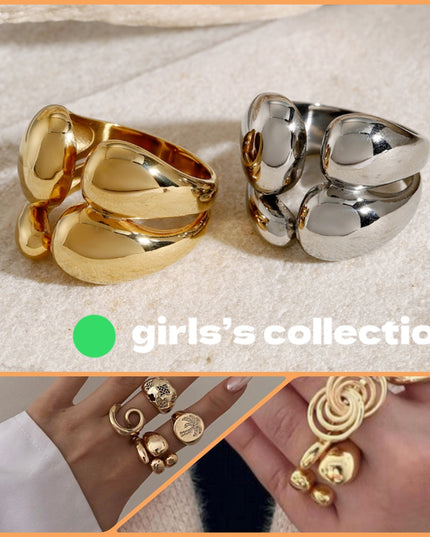 Alexis Sculptural Statement Ring