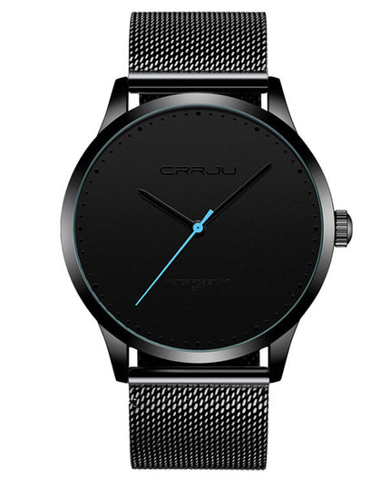 Men's Stainless Steel Mesh Belt Fashion Watch – 5 Styles