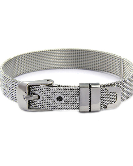 Diamond Crown Letter Bracelet | Stainless Steel | Mother's Day Gift