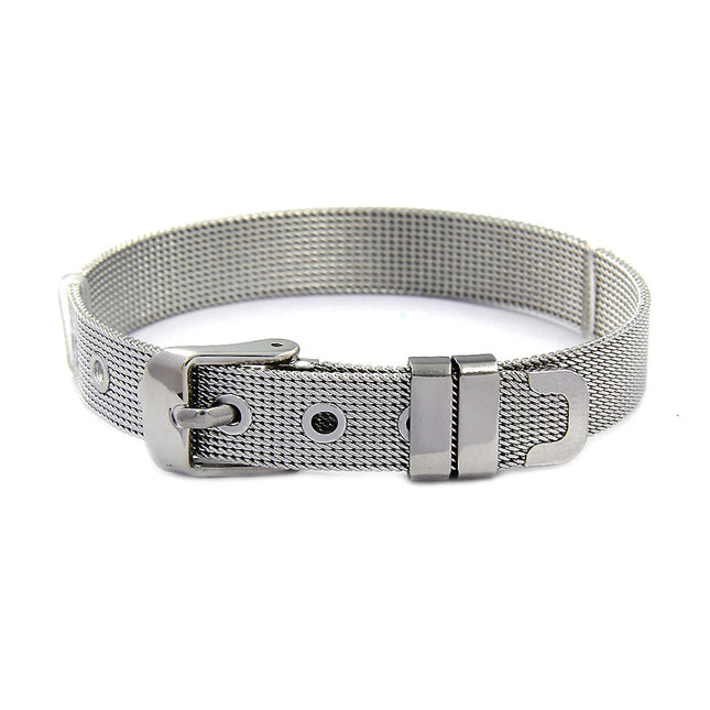 Diamond Crown Letter Bracelet | Stainless Steel | Mother's Day Gift