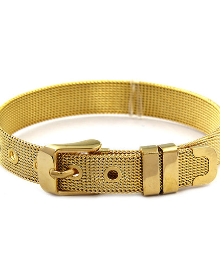 Diamond Crown Letter Bracelet | Stainless Steel | Mother's Day Gift