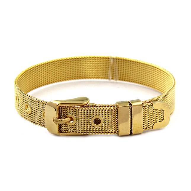 Diamond Crown Letter Bracelet | Stainless Steel | Mother's Day Gift