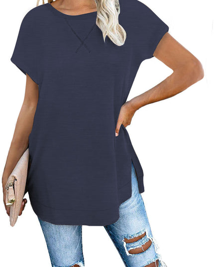 Women's Longline Tunic T-Shirt – 5 Colors, Sizes S–XXL