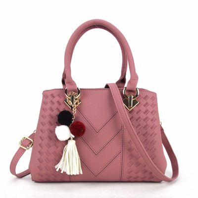 Women's Leather Handbag – Multi-Compartment, 7 Colors