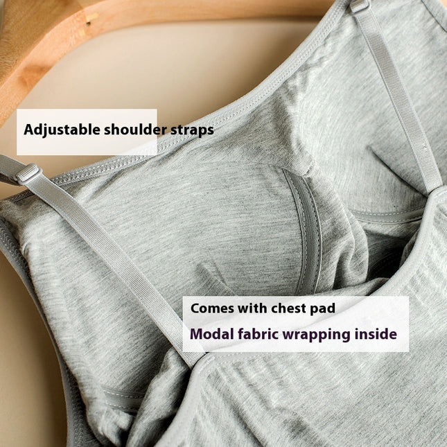 Women's Padded Slip – Built-In Bra, Mid-Length, 8 Colors