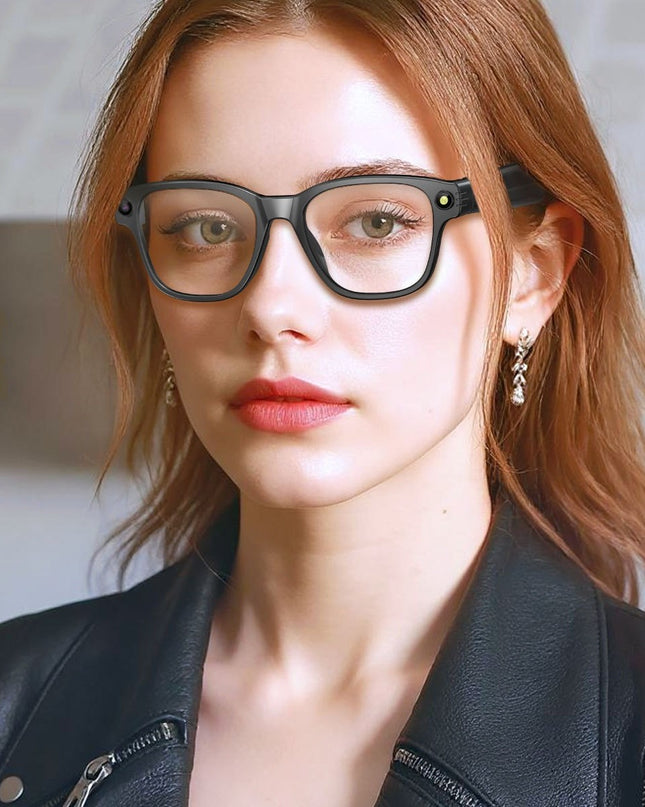 L801 AI Smart Glasses – 8MP Camera, Bluetooth Calling, AI Translation, Blue Light Blocking