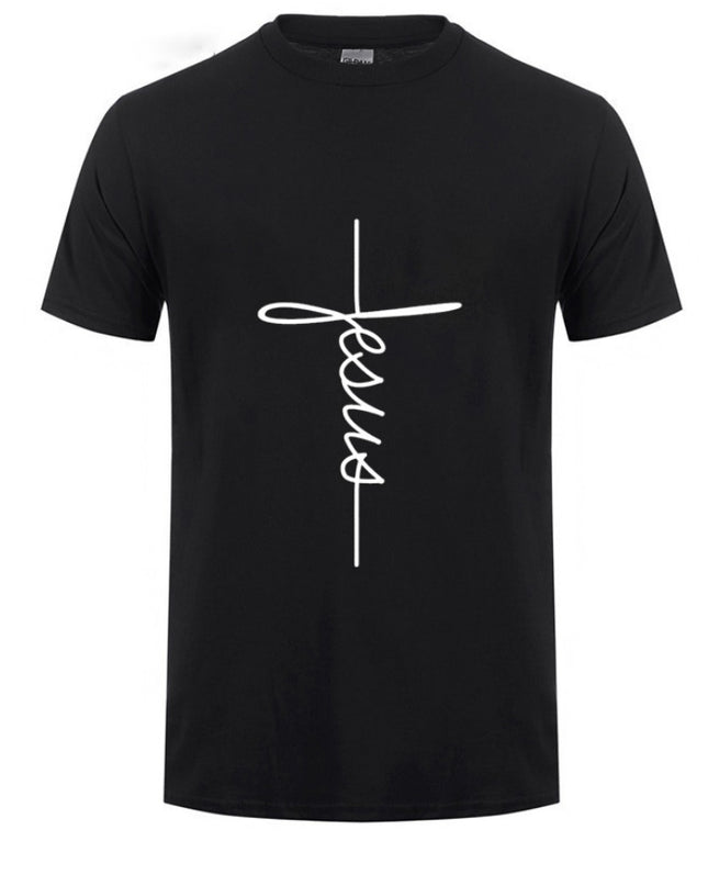 Men's Graphic Print T-Shirt – Short Sleeve