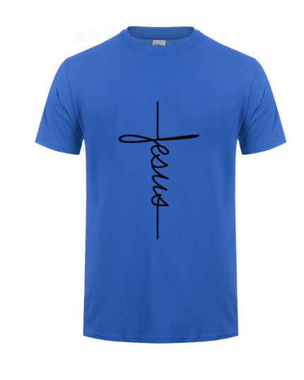 Men's Graphic Print T-Shirt – Short Sleeve