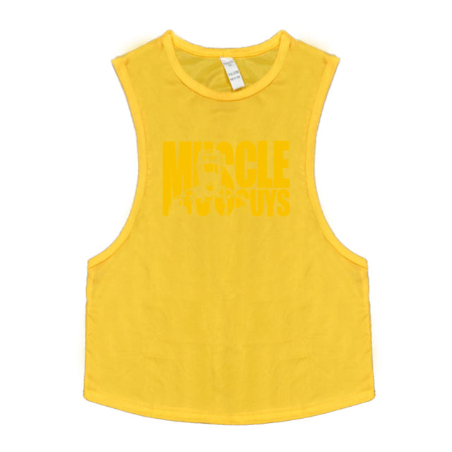 Men's Fast-Dry Gym Exercise Vest – Loose Fit, 6 Colors, M–XXL
