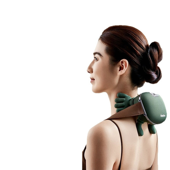 4D Kneading Neck & Shoulder Massager with Heat | Cordless Wireless Relief