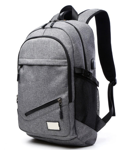 Anti-Theft USB Laptop Backpack With Shoulder Straps