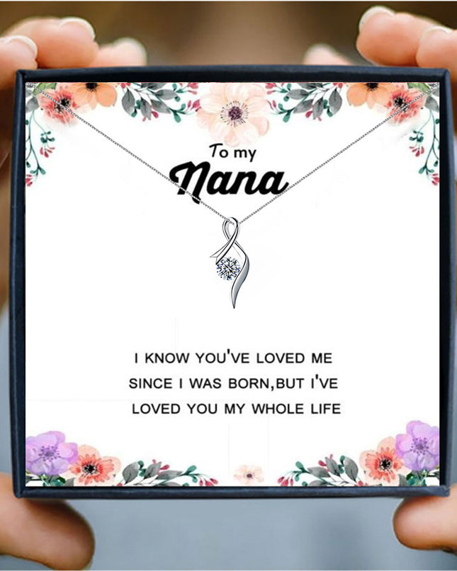 Four-Leaf Clover Lucky Necklace | Mother's Day Gift Set
