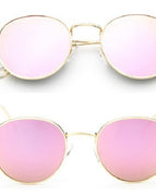 Gold + pink