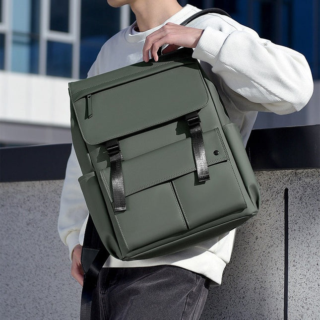 Men's Minimalist Waterproof Travel Backpack – 36–55L, Nylon, 3 Colors