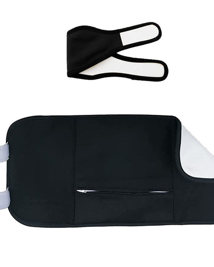 Reusable Castor Oil Pack Elastic Belt Suit – Waist & Neck Bag Set, 4 Colors