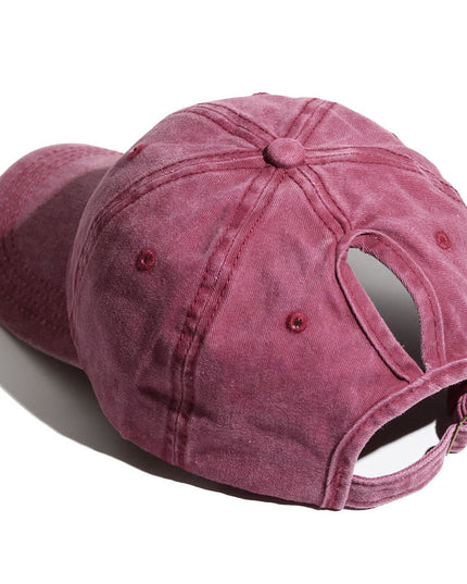 Washable  Baseball Cap for Women - Spring/Summer