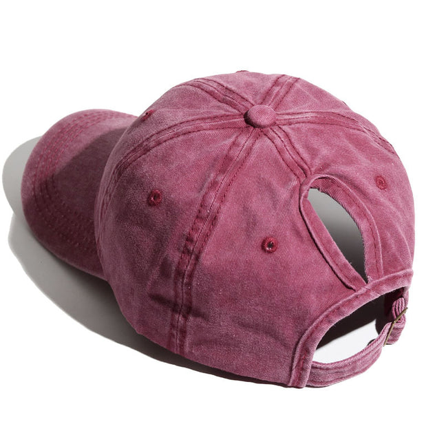 Washable  Baseball Cap for Women - Spring/Summer