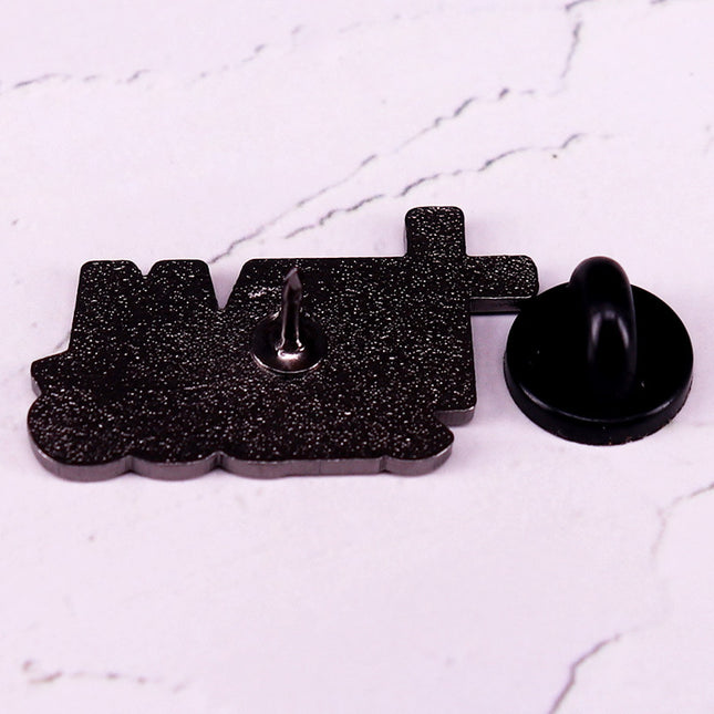 Jesus Enamel Pin Badge – Faith Brooch for Men & Women