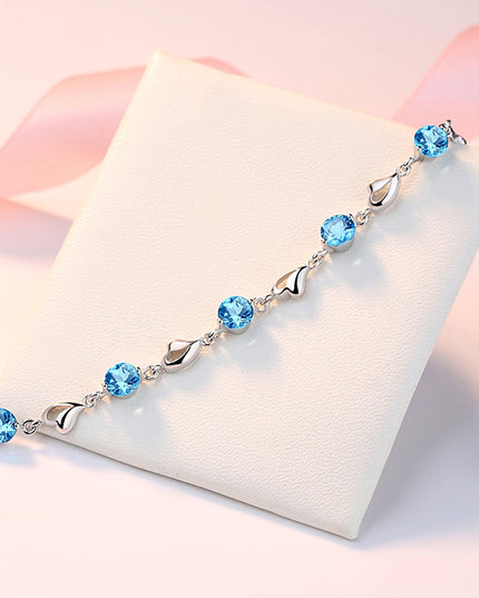 Sterling Silver Floral Bracelet | Mother's Day Gift