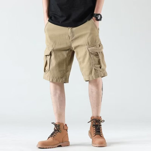 Men's Cargo Overalls Shorts – Relaxed Fit, Summer Ready