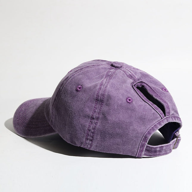 Washable  Baseball Cap for Women - Spring/Summer