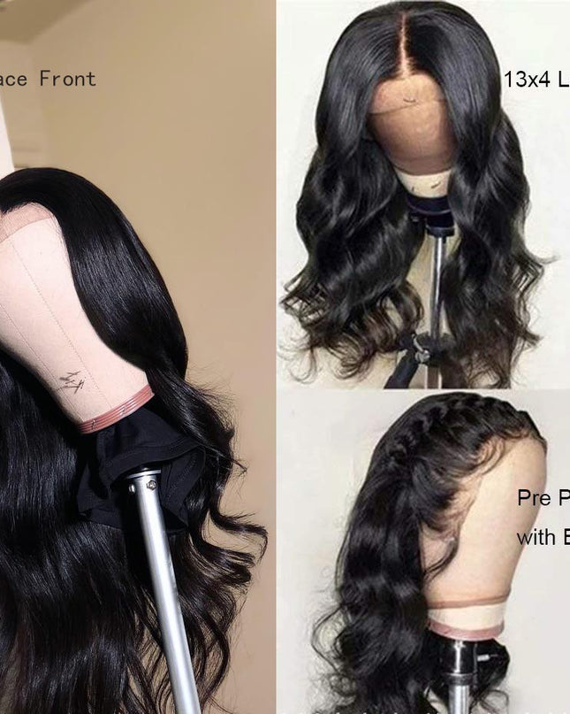 Body Wave Lace Front Wig – 100% Human Hair | 4x4 & 13x4 Lace