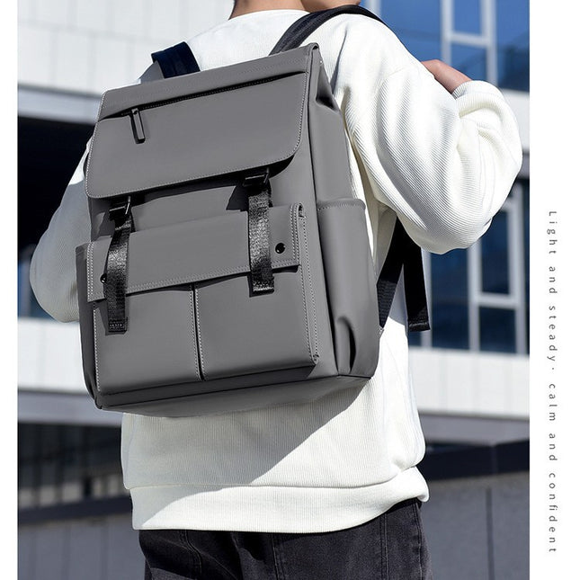 Men's Minimalist Waterproof Travel Backpack – 36–55L, Nylon, 3 Colors