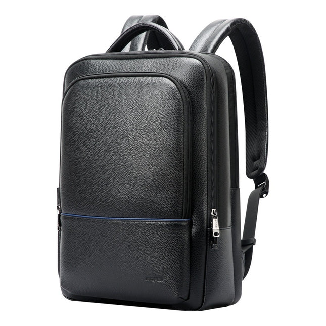 Men's Genuine Leather Business Commuter Backpack
