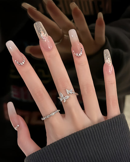 Butterfly Zircon Open Ring