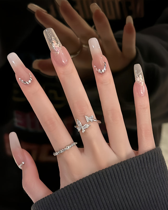 Butterfly Zircon Open Ring