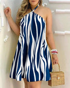 Blue stripe / S
