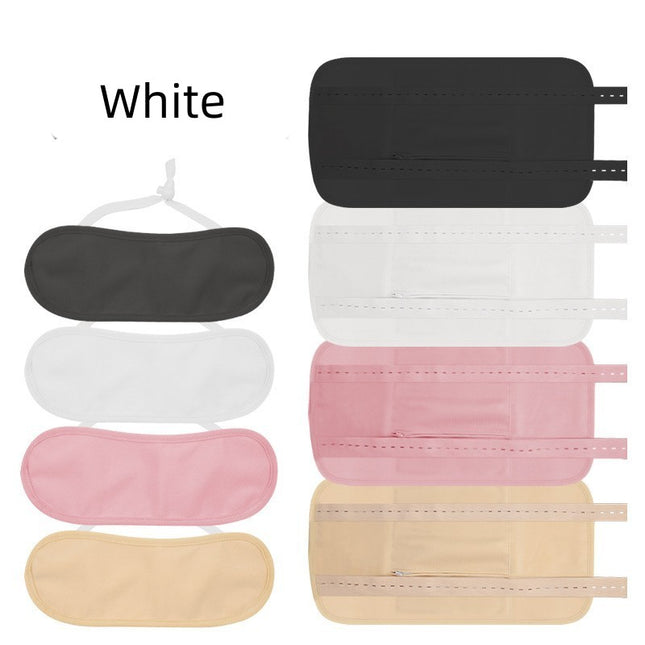 Reusable Castor Oil Pack Elastic Belt Suit – Waist & Neck Bag Set, 4 Colors