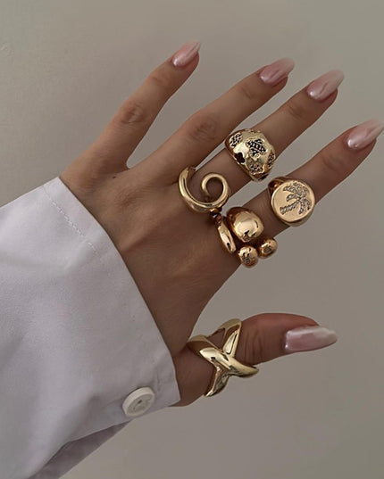 Alexis Sculptural Statement Ring