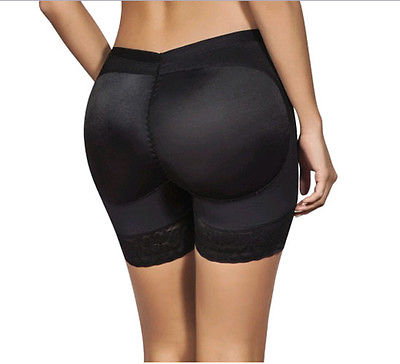 Women's Push-Up Booty Enhancing High-Waist Shorts – Beige & Black, S–3XL