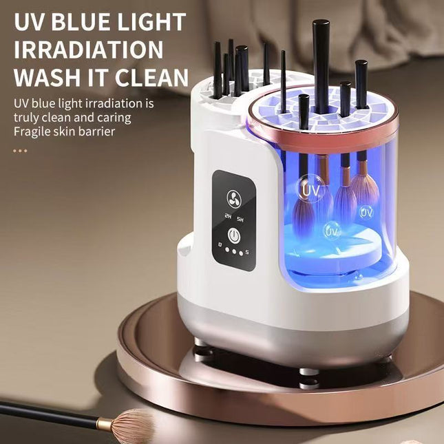 Automatic Makeup Brush Cleaner