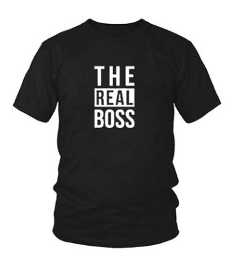 Men's Boss Graphic Print T-Shirt – 11 Styles, Sizes S–3XL